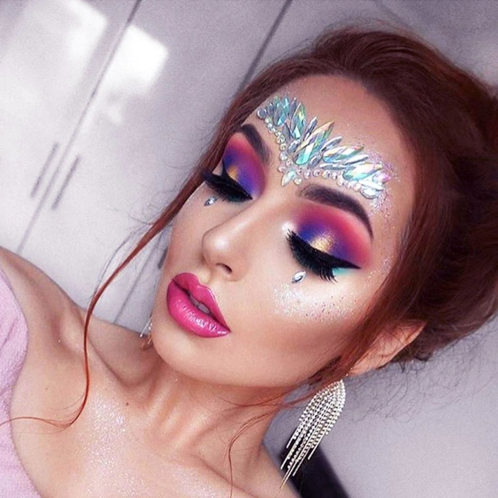 Rave Crystal Face Jewels